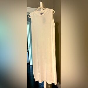 NWT S Jungmaven Hermosa Sleeveless Maxi Dress White